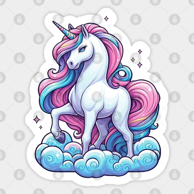 Unicorn S02 D11 Sticker by Houerd